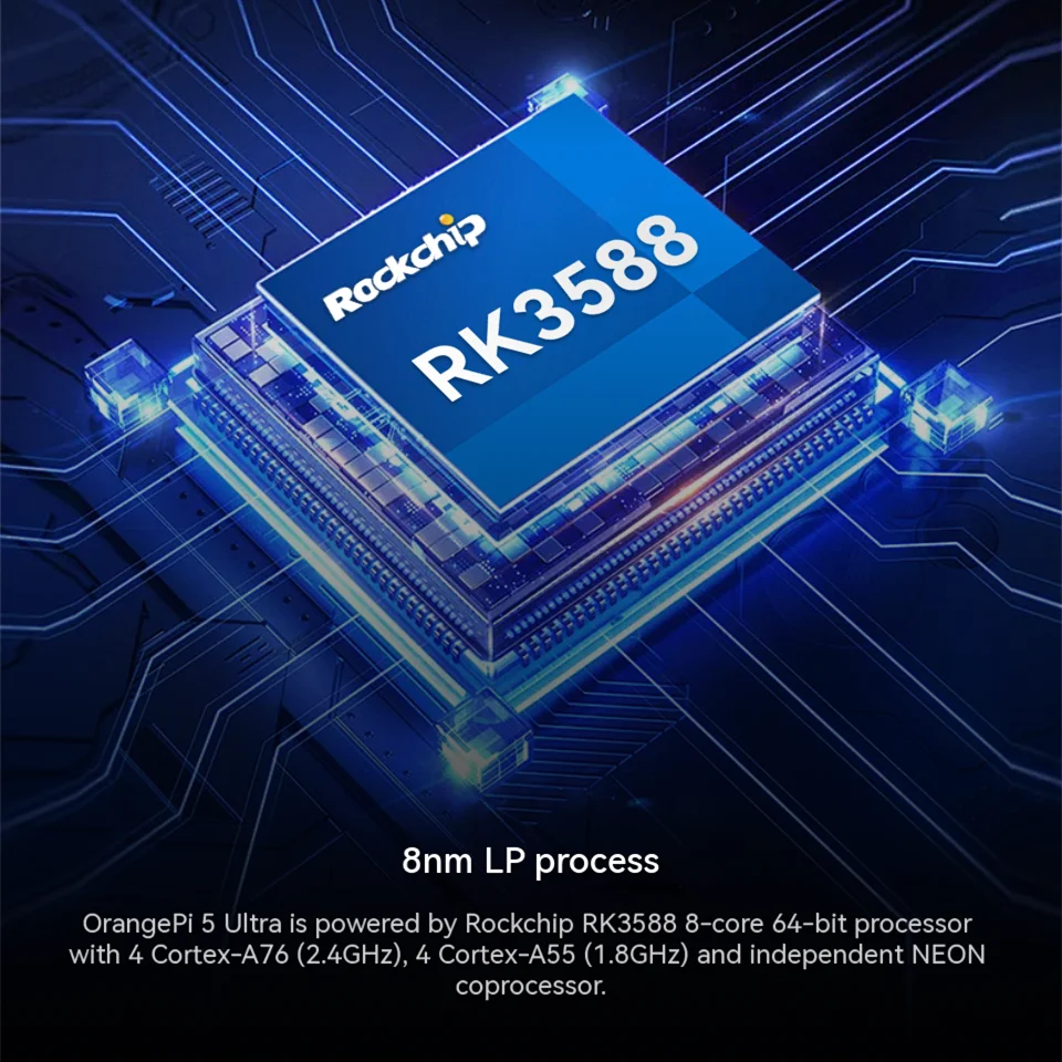 Orange Pi 5 Ultra 8GB/16GB LPD - Rockchip Rk3588 Development Board ulasan dan harga