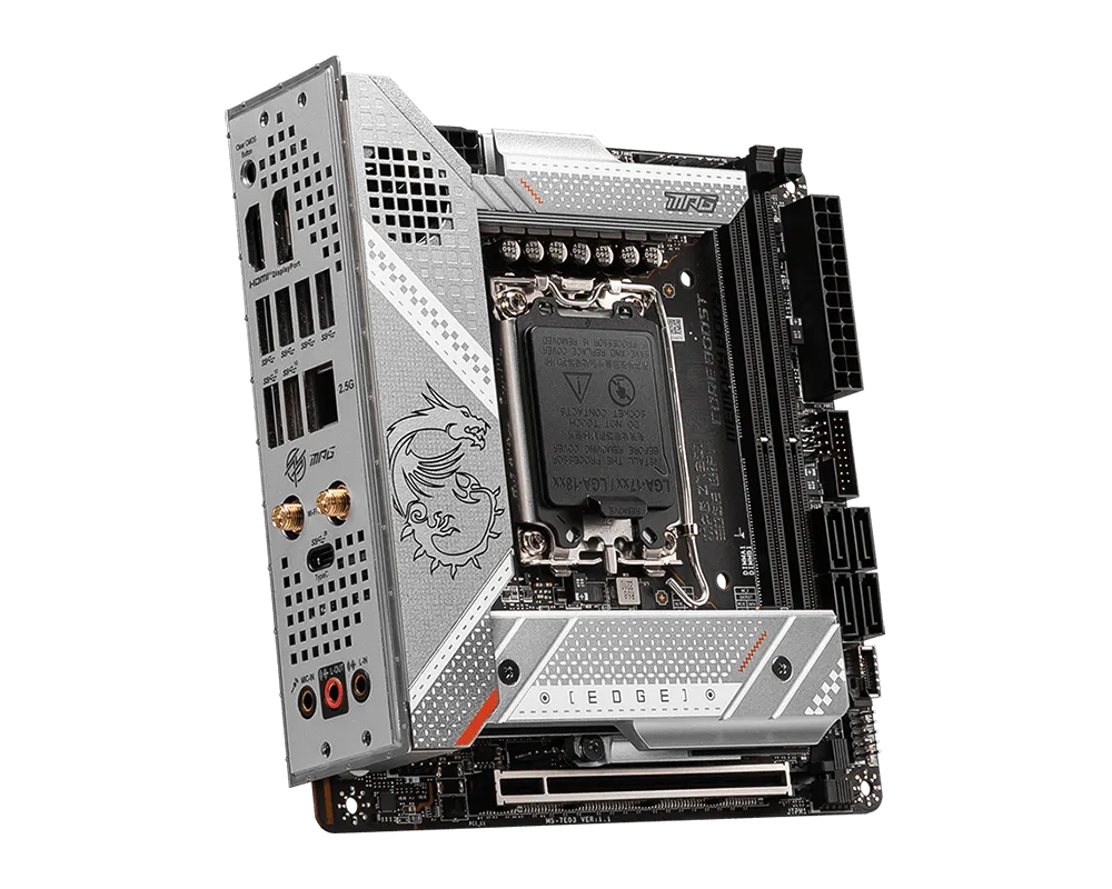 MSI MPG Z790I EDGE WIFI Mother - Lga1700 Itx Motherboard Ddr5 ulasan dan harga